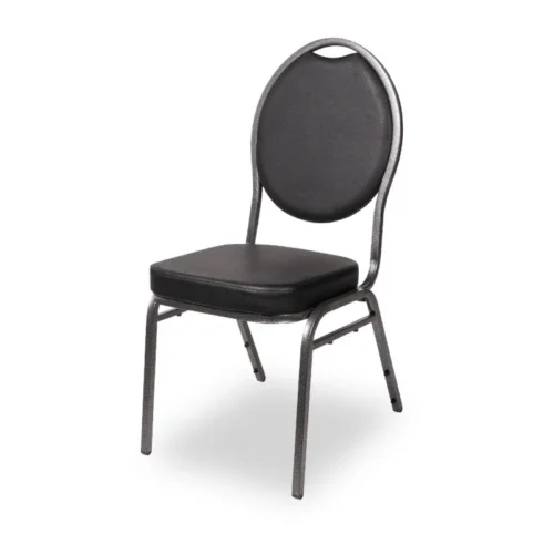 Musta eco leather bankettituoli